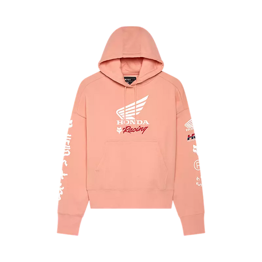 Fox Women's  X Honda Oversized Pullover Fleece Pale Pink