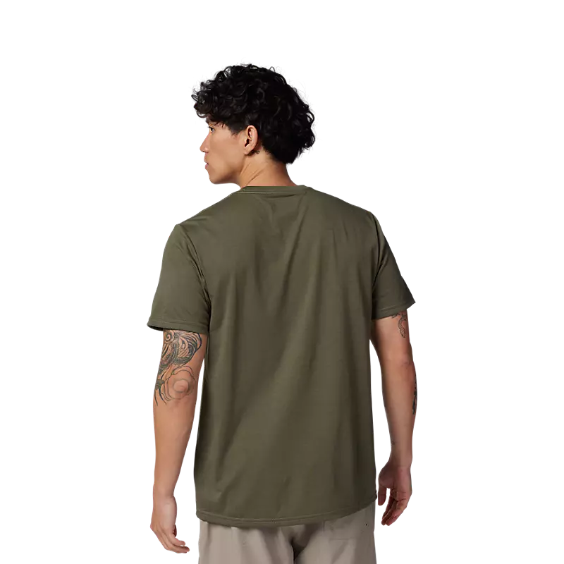 Fox Men's Non Stop SS Tech Tee Olive Green