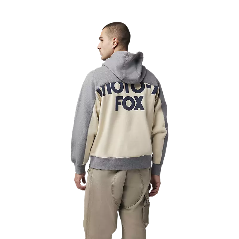 Fox Men's Moto-X Oversized Fleece Pullover Heather Graphite