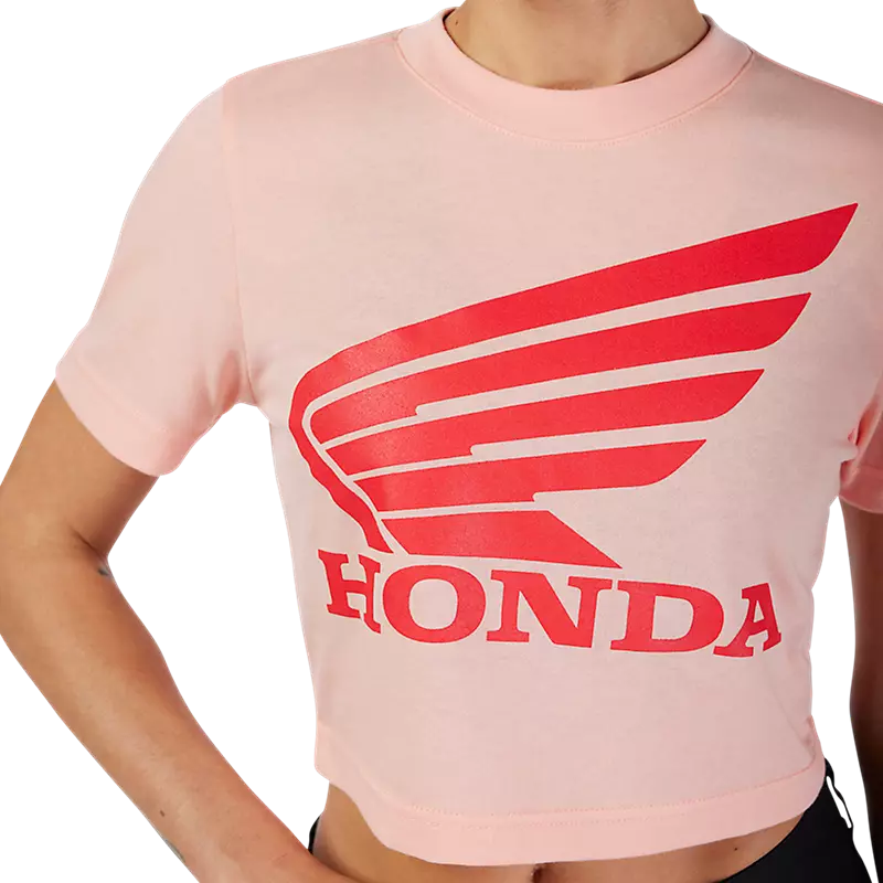 Fox Women's Fox X Honda Baby Tee Pale Pink