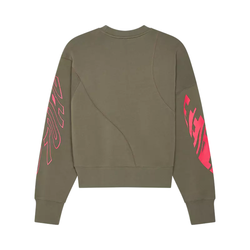 Fox Women's Elevated Oversized Fleece Crew