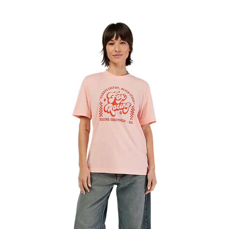 Fox Women's Never Stock SS Tee Pale Pink