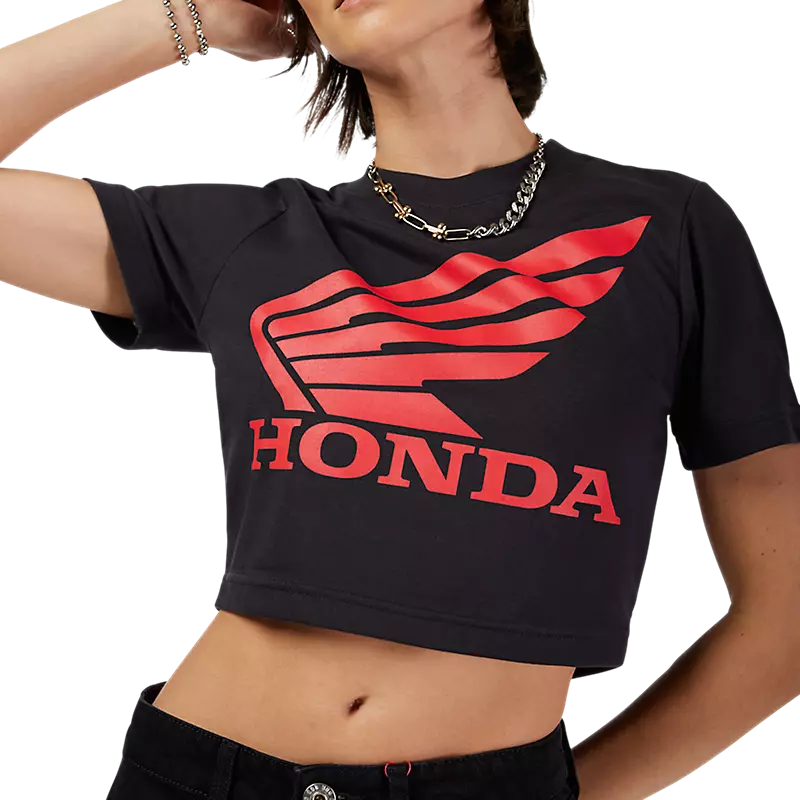 Fox Women's Fox X Honda Baby Tee Black