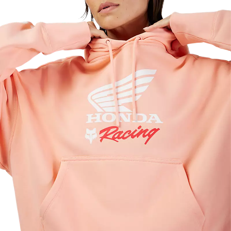 Fox Women's  X Honda Oversized Pullover Fleece Pale Pink