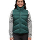 Tentree Women's Boulder Vest Forest Pine