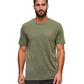 Tentree Men's Sasquatch T-Shirt Deep Olive Heather/Football