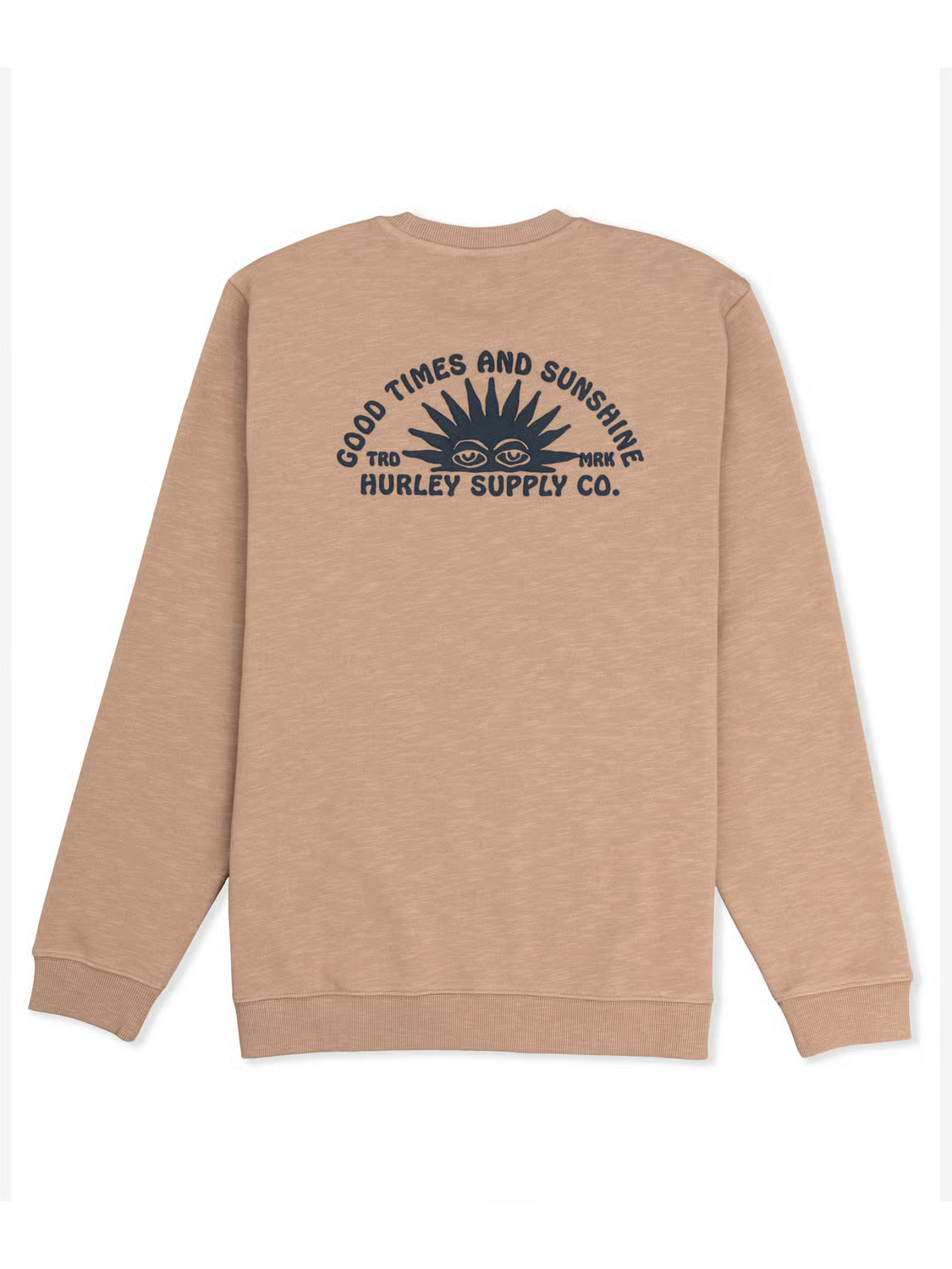 Hurley Men’s Sunshine Slub Crew Bristlecone
