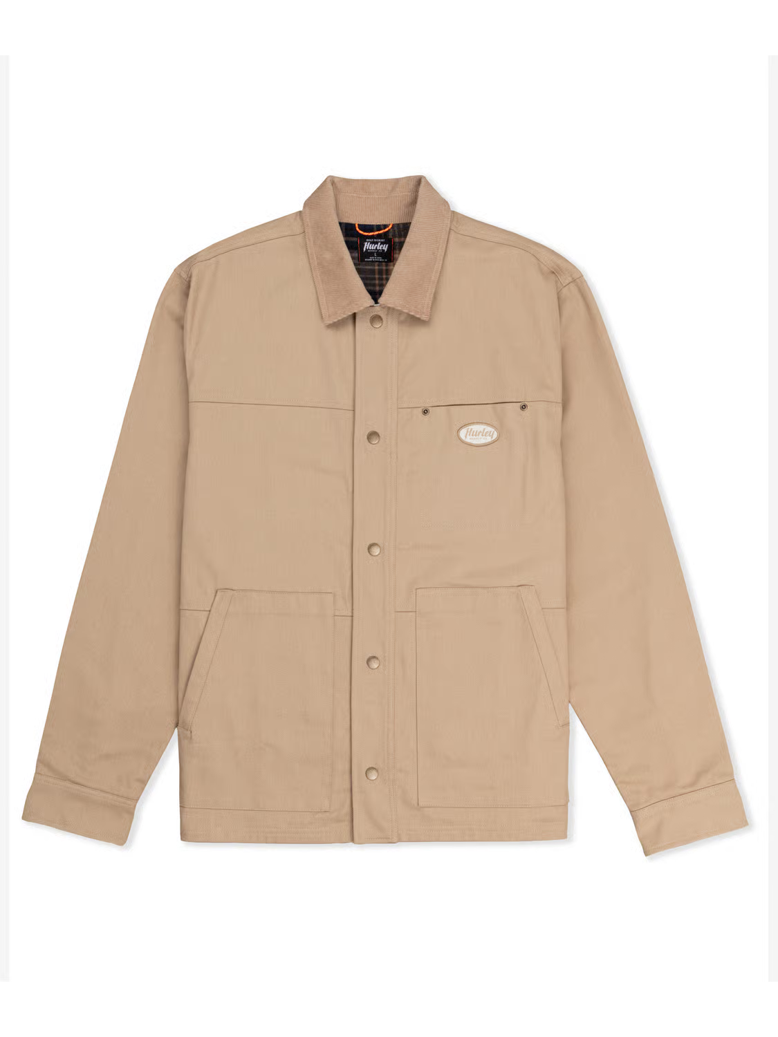 Hurley Men’s Structure Jacket Khaki