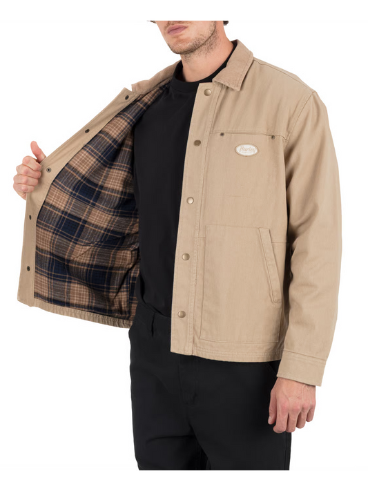 Hurley Men’s Structure Jacket Khaki