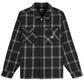 Hurley Men's Benson Flannel Shacket Ls Black Heather