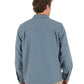 Hurley Men's San Juan Wool Overshirt Ls Grey Teal