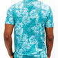 Waggle Men's Hawaiian Punchout Polo