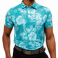 Waggle Men's Hawaiian Punchout Polo