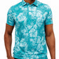 Waggle Men's Hawaiian Punchout Polo