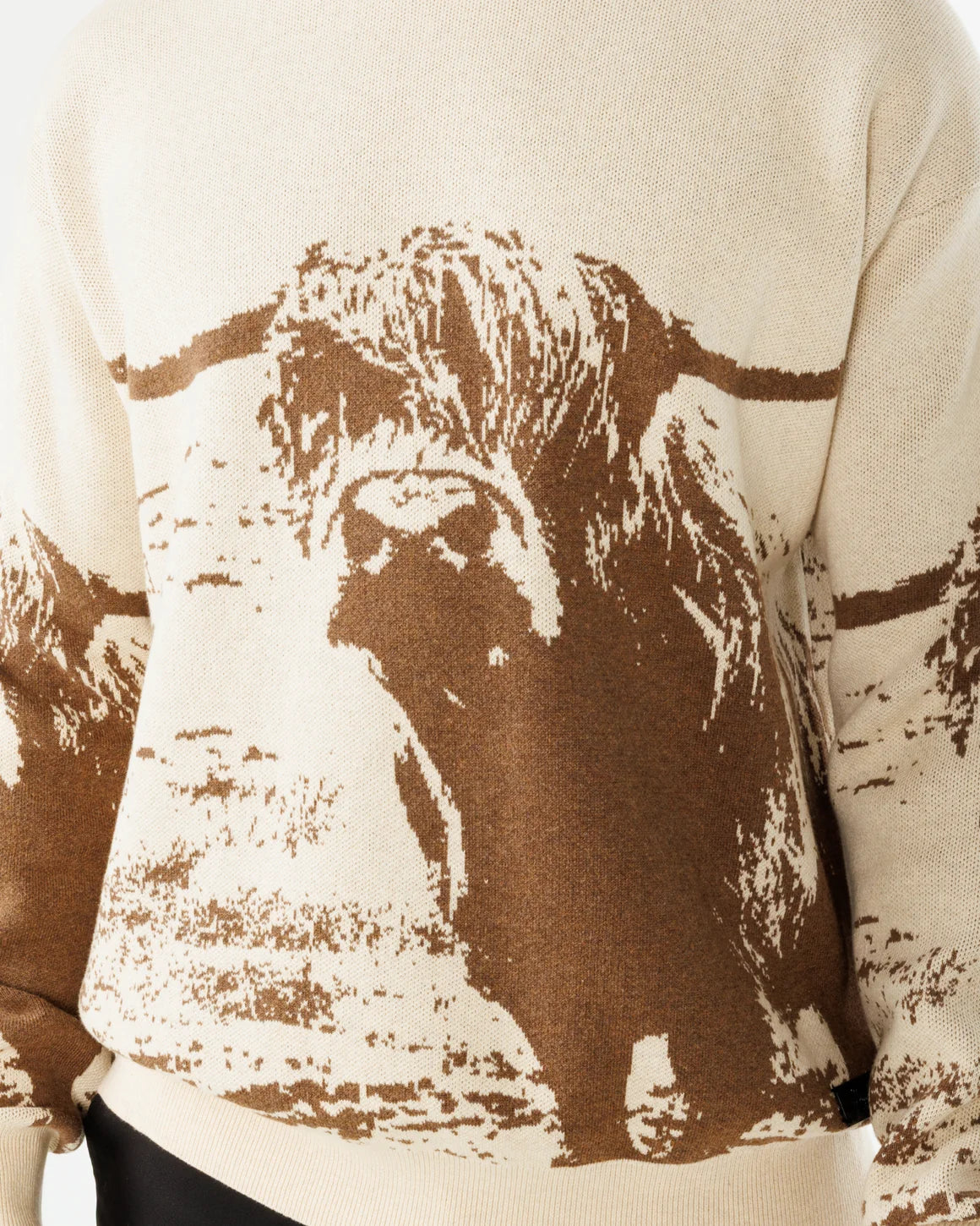 Waggle Unisex Highlander Wildknit Crewneck Sweater