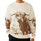 Waggle Unisex Highlander Wildknit Crewneck Sweater