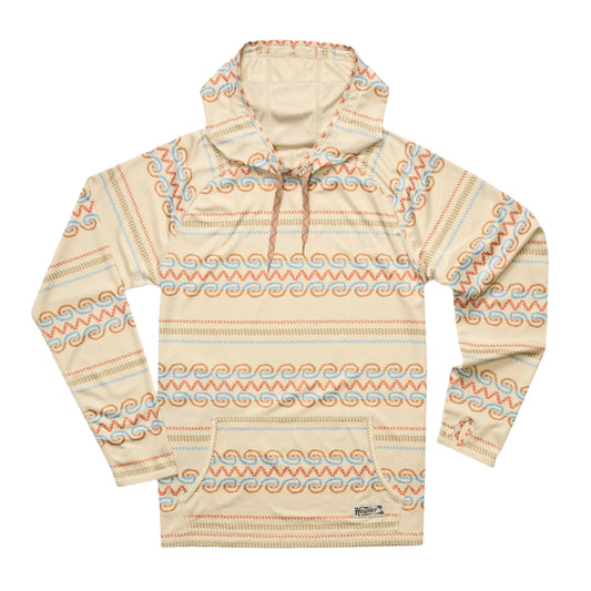 Howler Bros Men's Loggerhead Hoodie Zicatela Off White