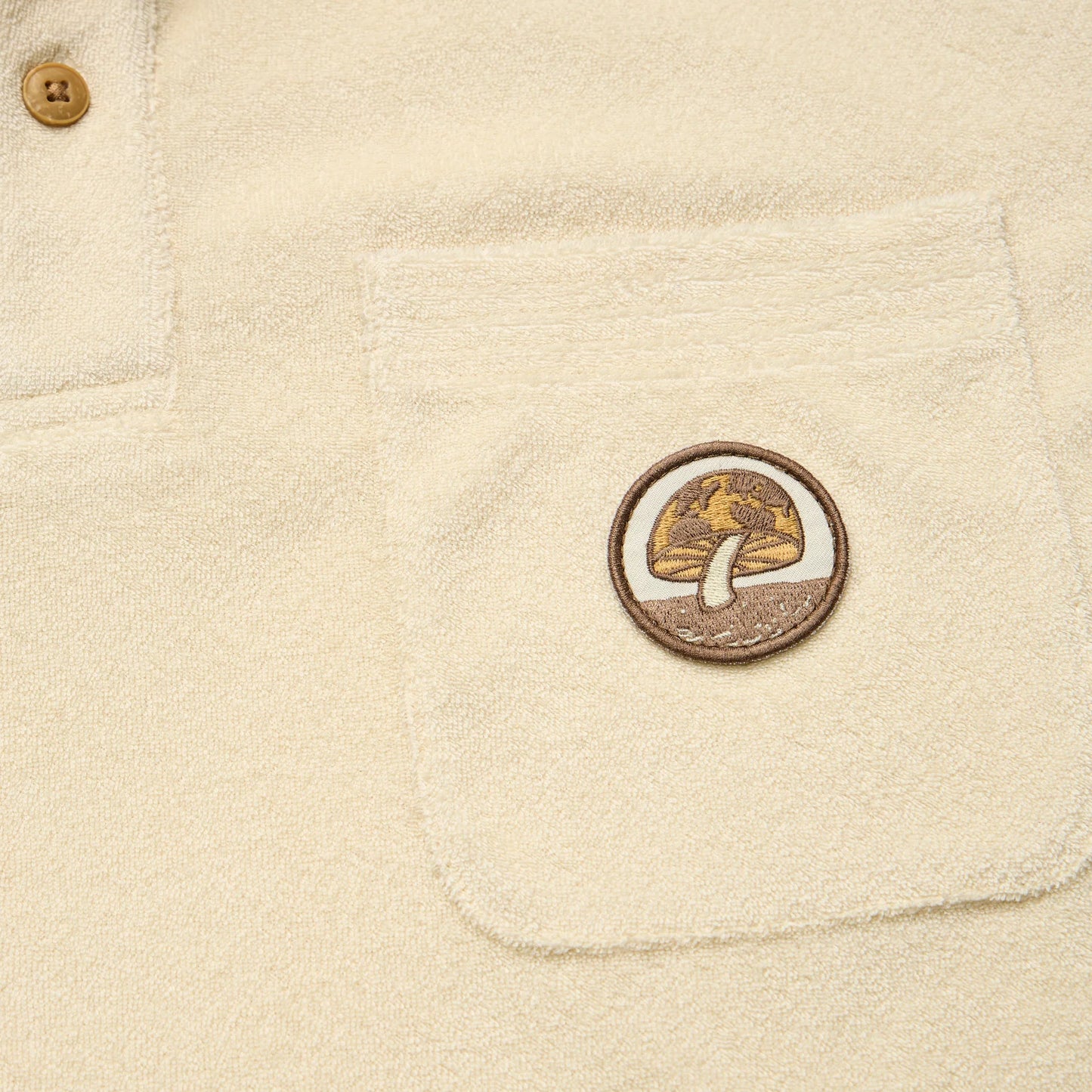 Howler Bros Men's Plusherman Terry Polo - Cream