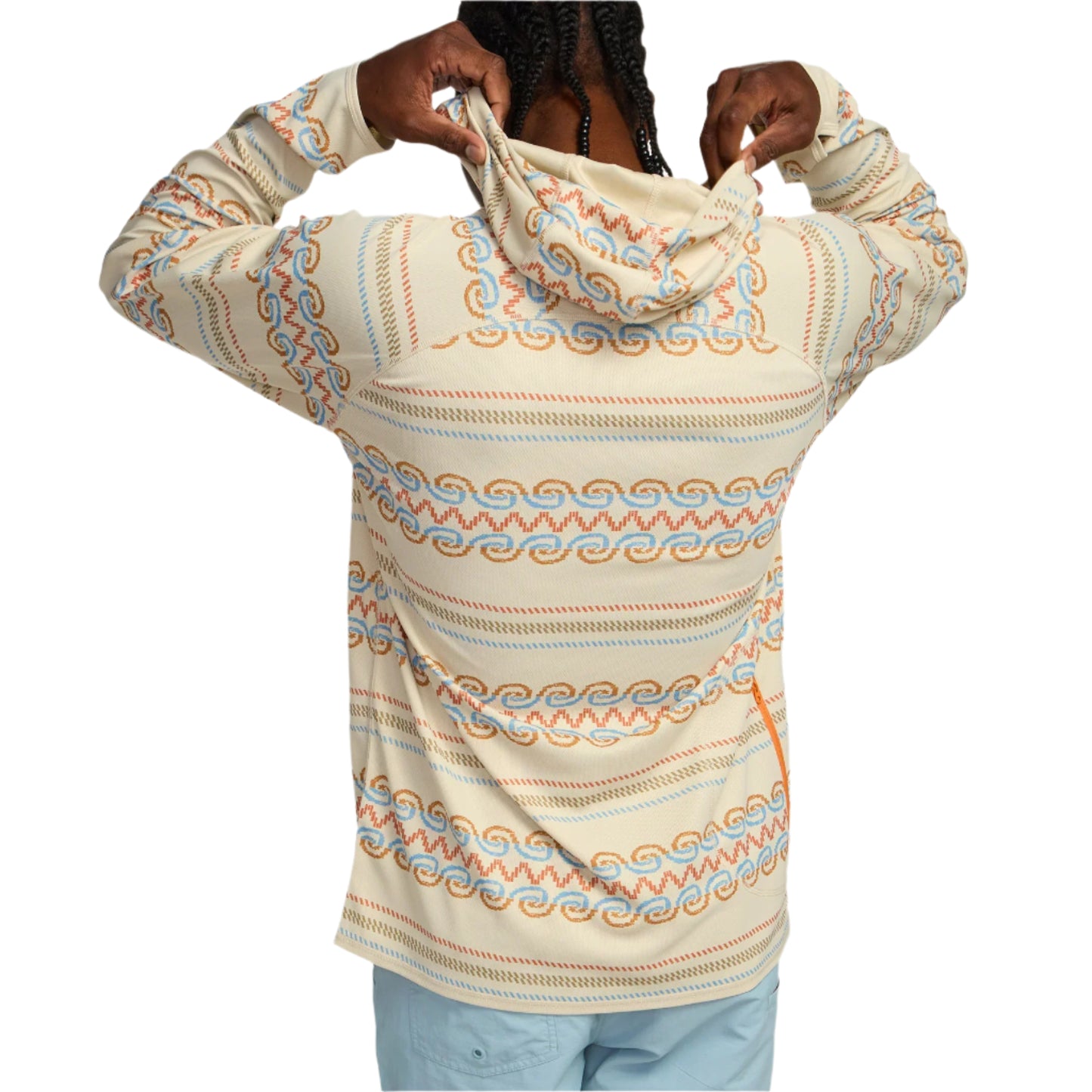 Howler Bros Men's Loggerhead Hoodie Zicatela Off White