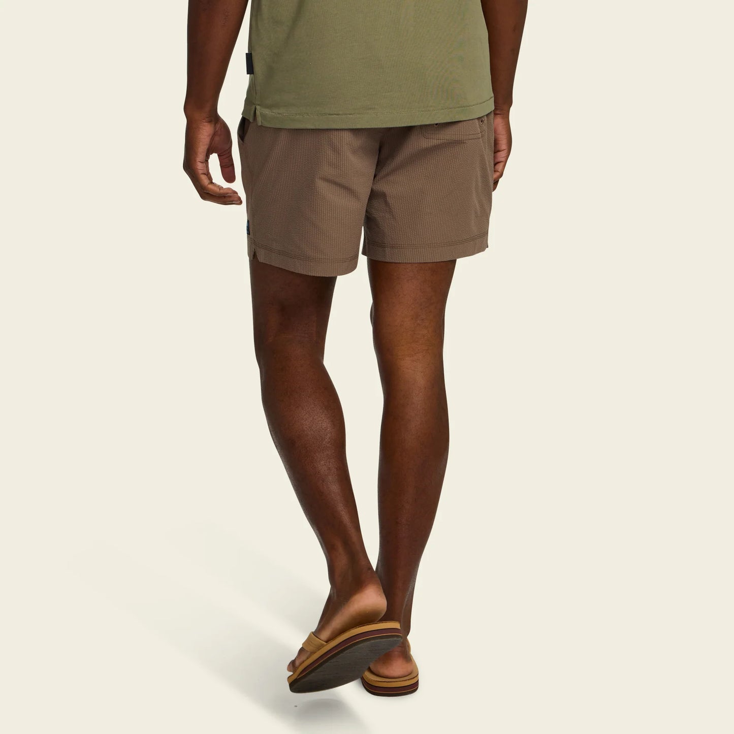 Howler Bros Men's Salado Shorts Seersucker : Morel