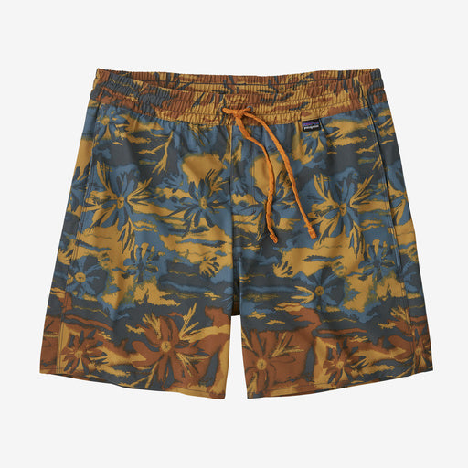 Patagonia Mens's Hydropeak Volley 16" Shorts Cliffs and Coves: Pufferfish Gold