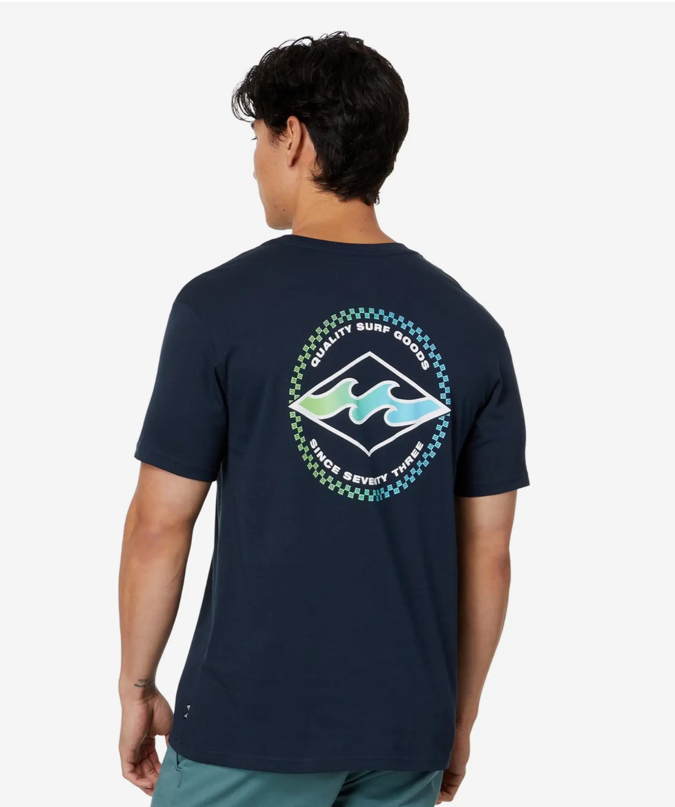 Billabong Men’s Rotor Diamond Short Sleeve Navy