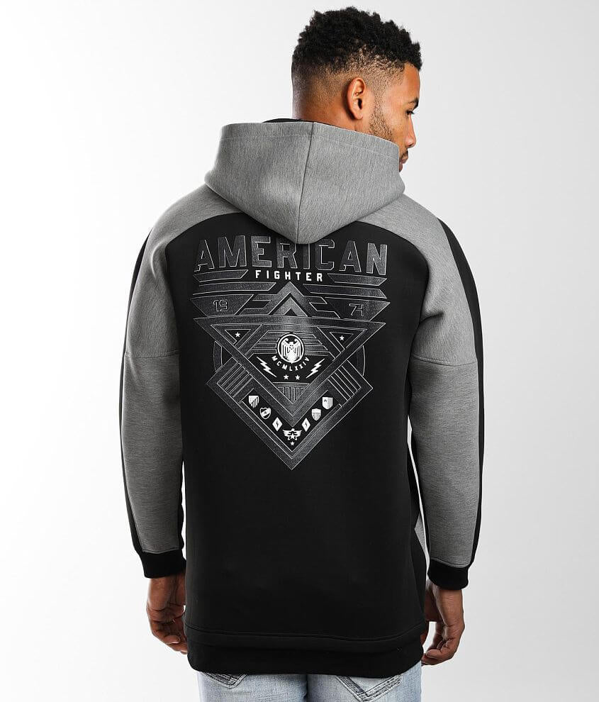 American Fighter Men's Mountville Hoody Heather Grey Black