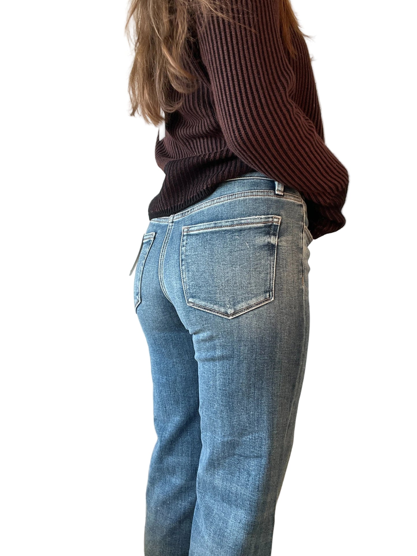 Flying Monkey Women's High Rise Slim Wide Rosalie