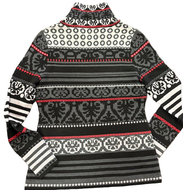 Icelandic Catalina Cowl Pullover Black