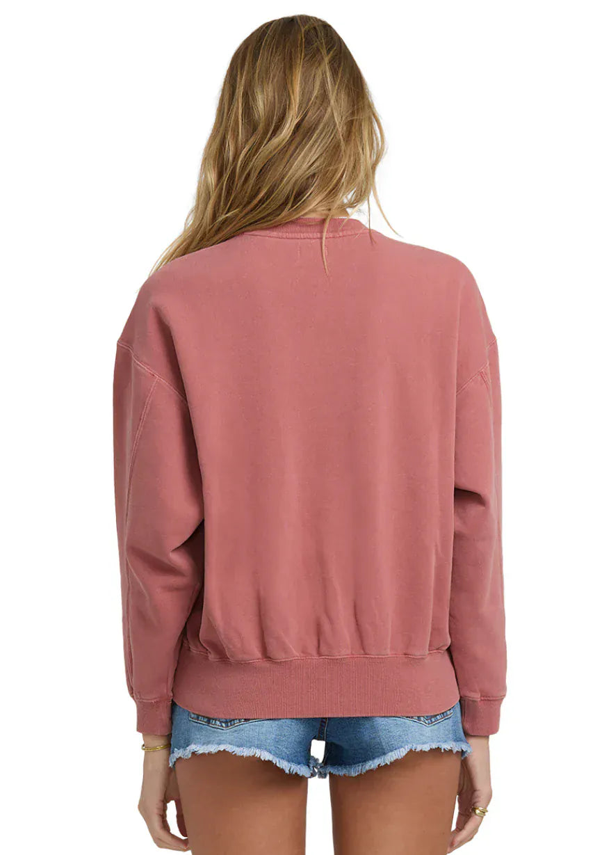 Billabong Women's Mono Aloha Kendal Crew Dark Chino