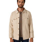 7 Diamonds Men’s Craftsman Twill Shacket Beige