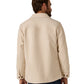 7 Diamonds Men’s Craftsman Twill Shacket Beige