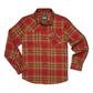 Howler Bros Men’s Harker's Flannel - Kempton Plaid : Brick