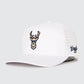Waggle Kentucky Buck SnapBack Hat White