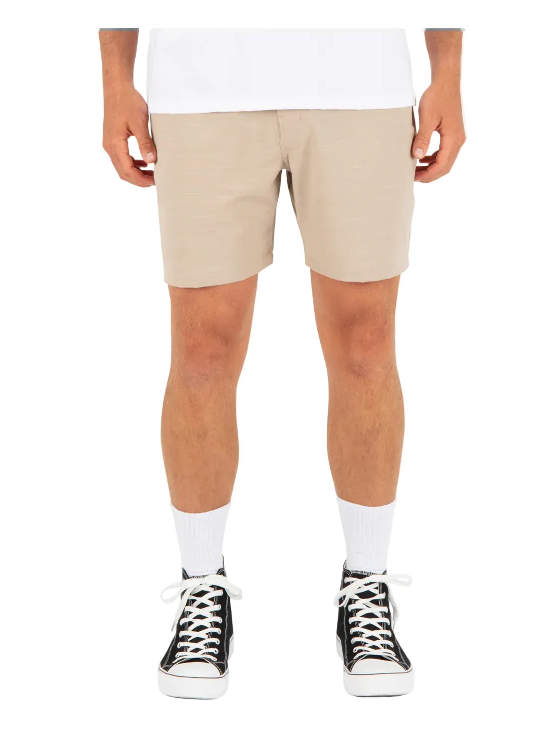 Hurley Men's Phantom Slub 7" Inseam Khaki