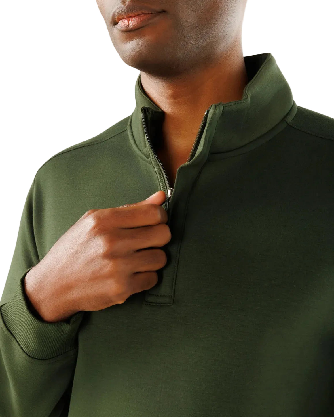 Waggle Men's Sunday 1/4 Zip Moss