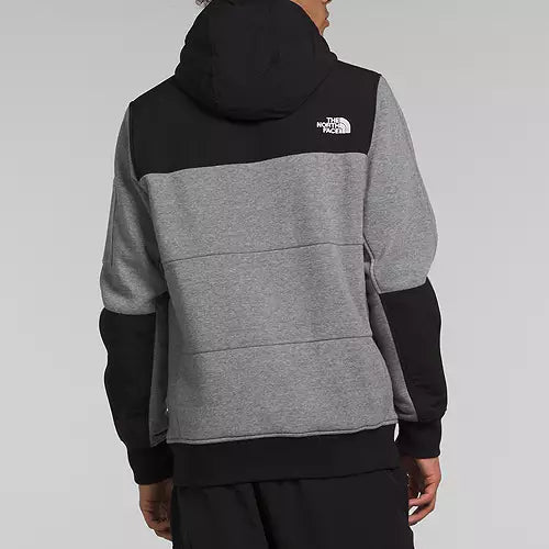 The North Face Men's Highrail Fleece Jacket Medium Grey Heather/Black