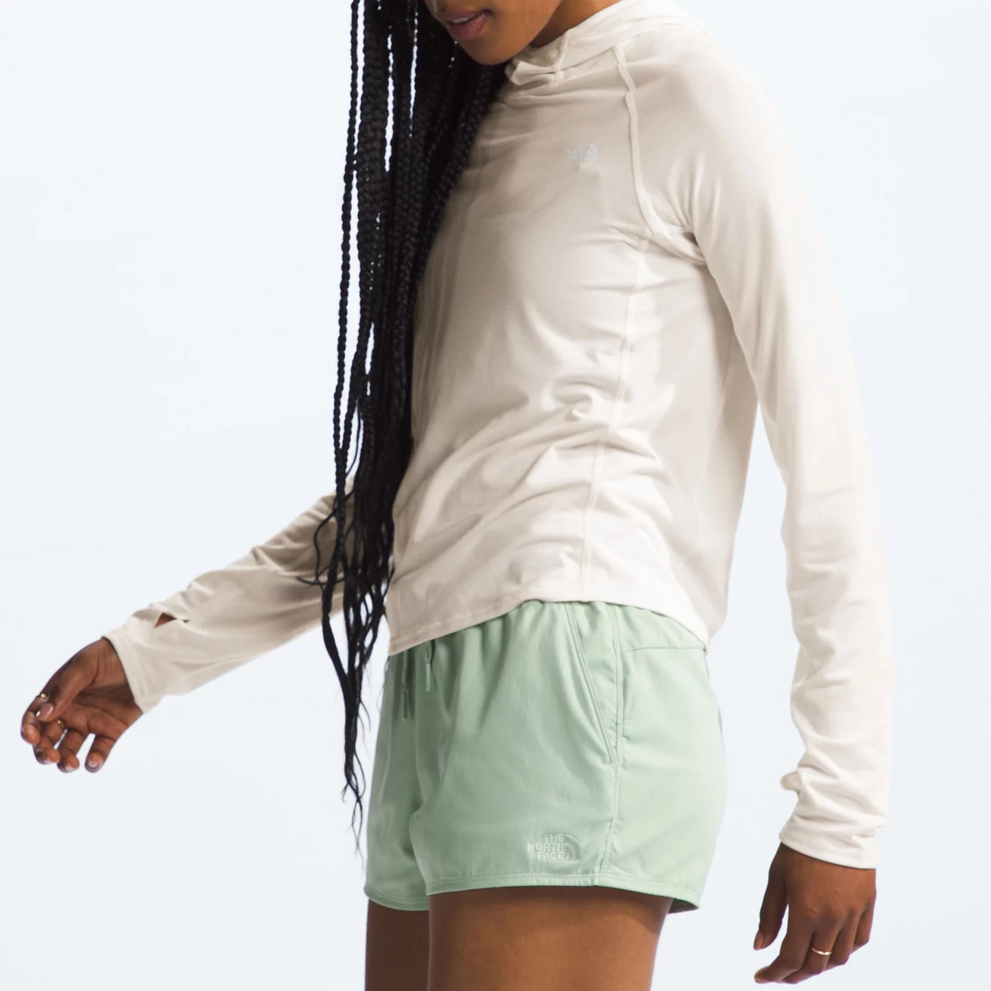 The North Face Women's Adventure Sun Hoodie White Dune