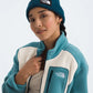 The North Face Women's Yumiori Full Zip White Dune/Algae Blue/Midnight Petrol