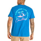 Chubbies Men's The Navy Circle Non Pocket Graphic Tee Bright Blue