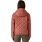 Patagonia Women's Diamond Quilted Bomber Hoody Potters Red