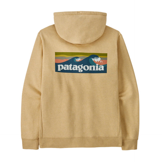 Patagonia Men's Boardshort Logo Uprisal Hoody Beeswax Tan