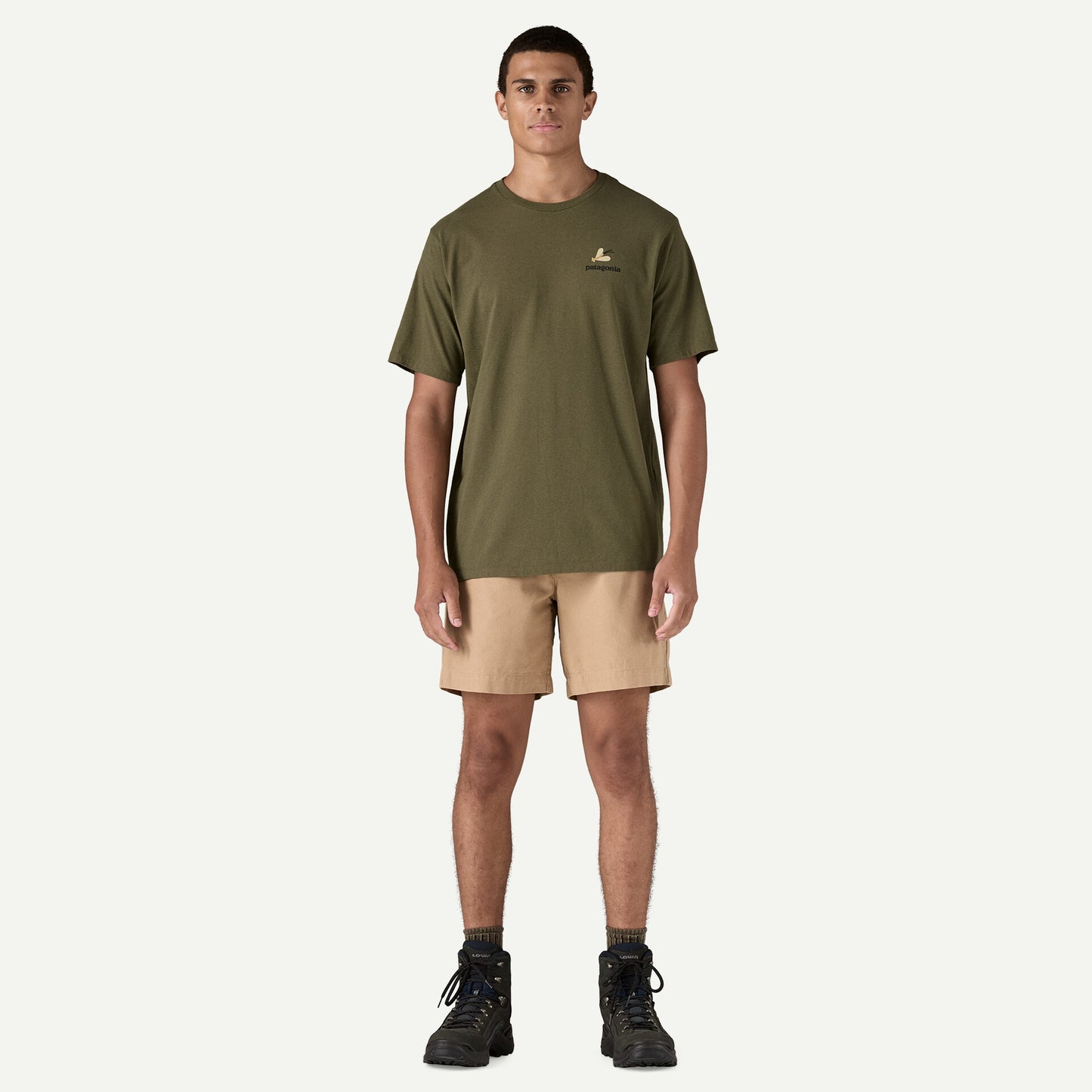 Patagonia Men's Take a Stand Responsibili-Tee Pine Stream: Tent Green