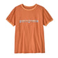 Patagonia Women's '73 Text Logo Organic Ringer Tee Rock Melon