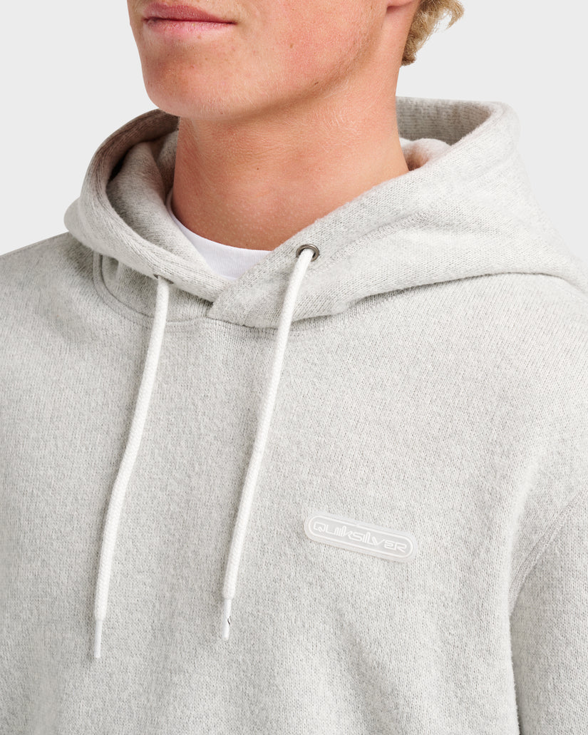 Quiksilver Men's Keller Hoodie Light Gray Heather