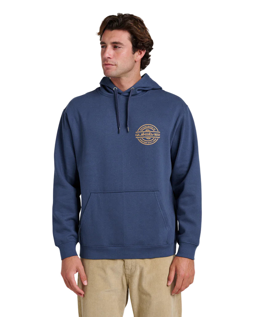 Quiksilver Men's Graphic Hoodie Sargasso Sea
