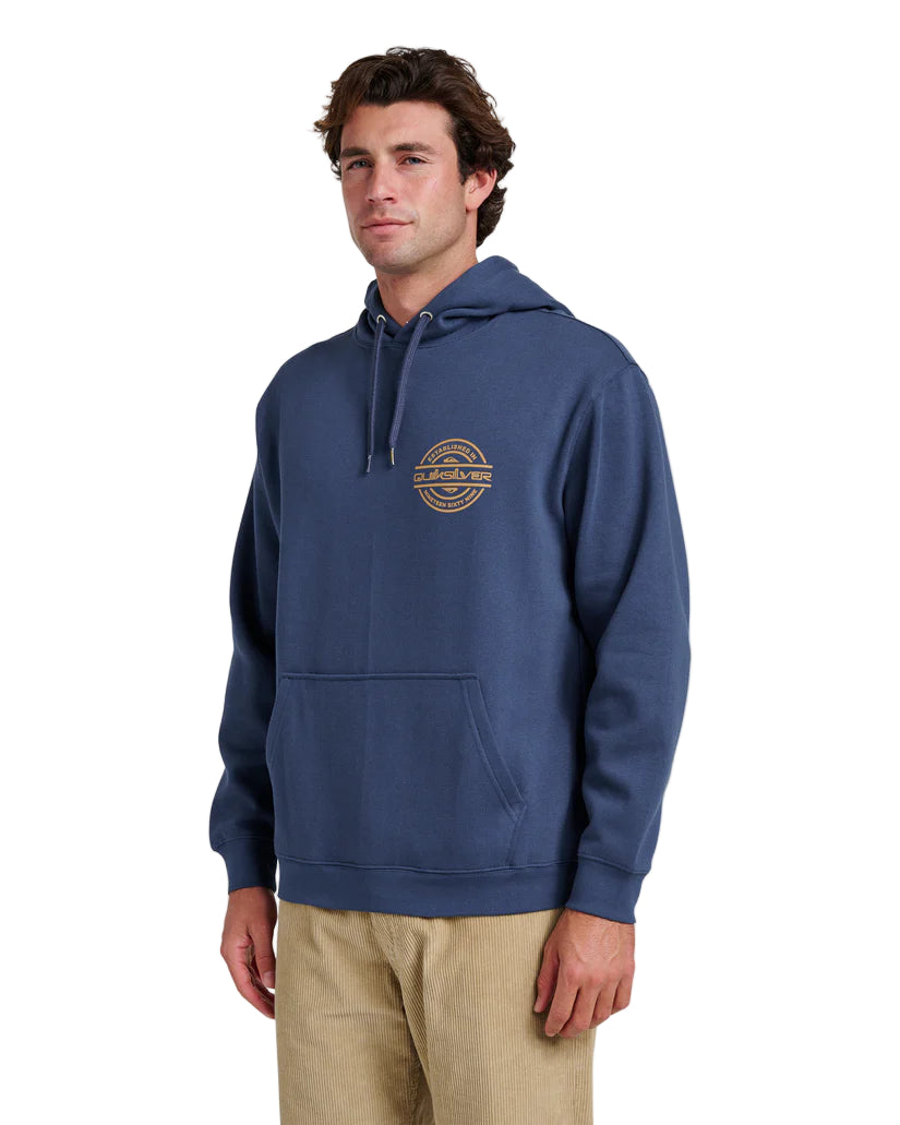 Quiksilver Men's Graphic Hoodie Sargasso Sea