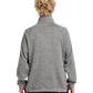Quiksilver Men's Keller Half Zip Mock Smoked Gray Heather