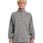 Quiksilver Men's Keller Half Zip Mock Smoked Gray Heather