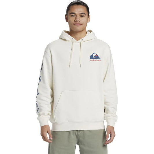 Quiksilver Men's Omni Logo Hoodie Marshmellow